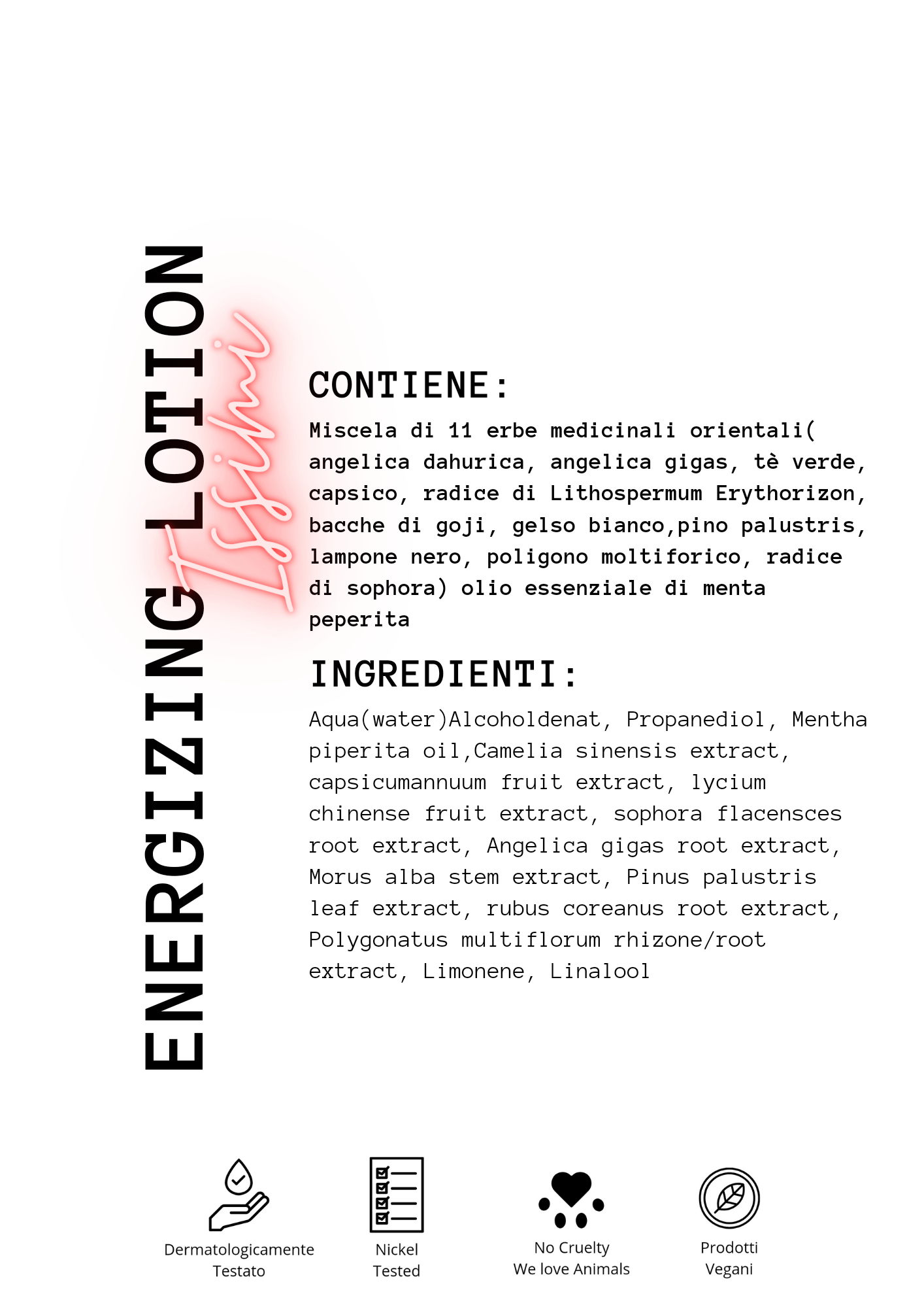 ENERGIZING HAIR LOTION - ISSIMI